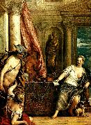 Paolo  Veronese mercury, herse and aglauros oil painting